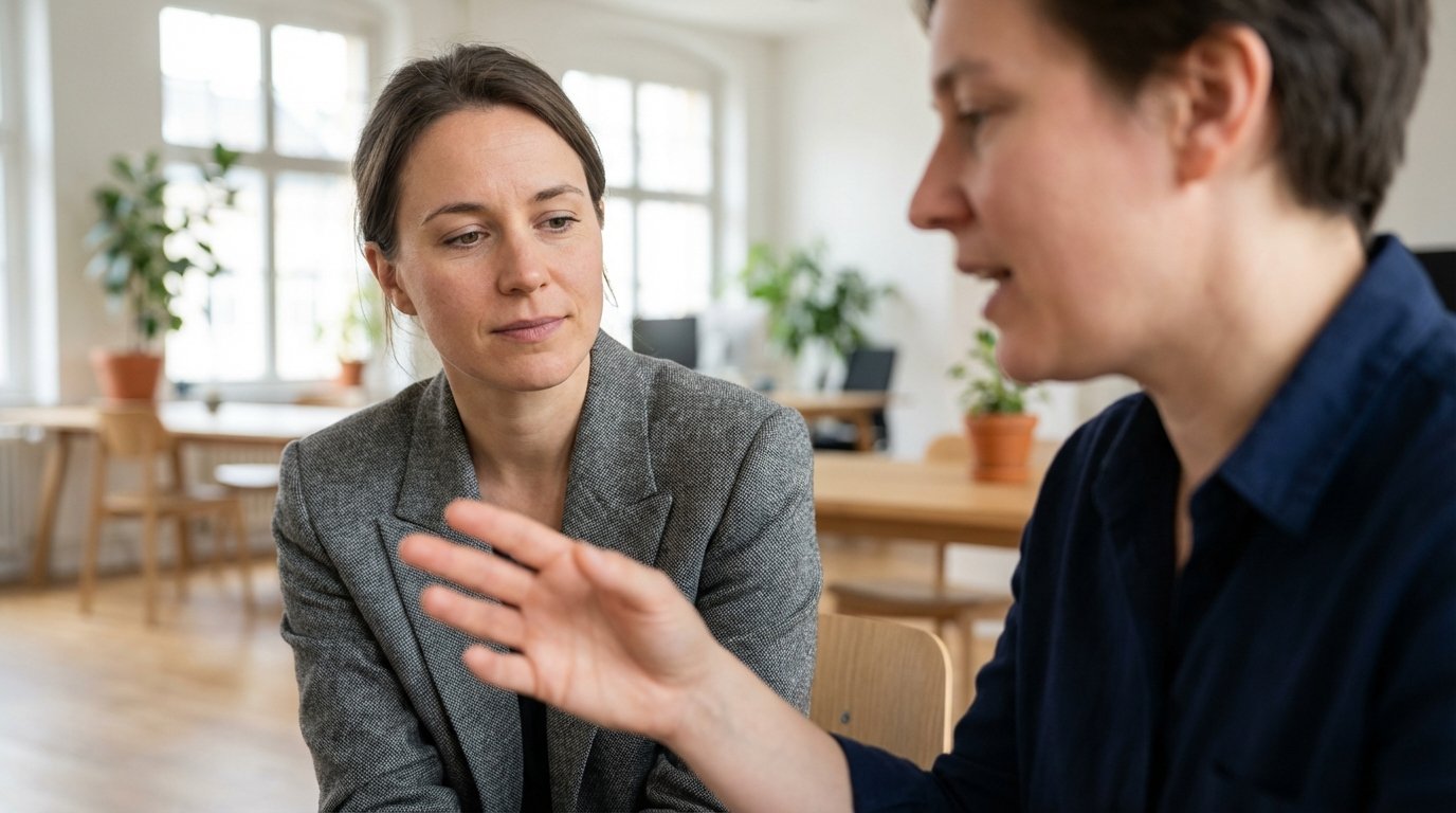entdecken Sie, was Blickkontakt wirklich aussagt: Wegschauen bedeutet oft Konzentration statt Lüge und offenbart faszinierende Wahrheiten über nonverbale Kommunikation