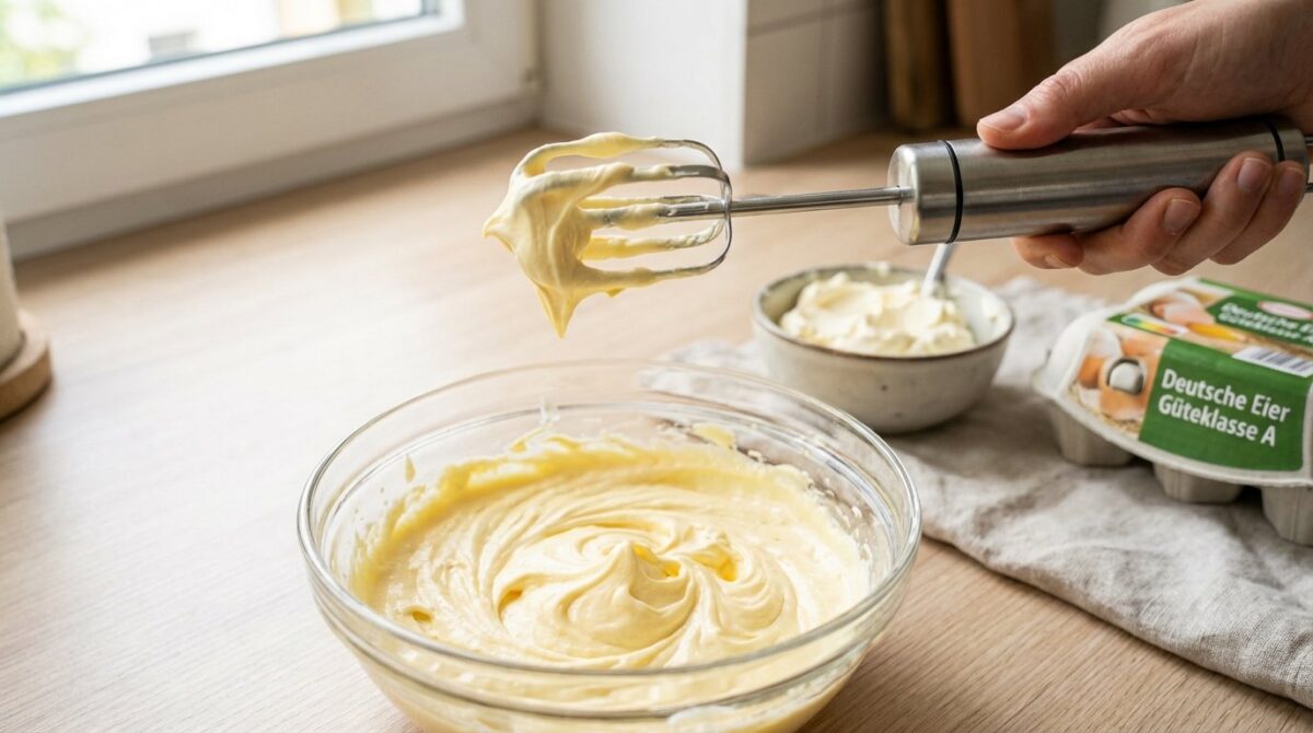 entdecken Sie das Geheimnis einer perfekten Mascarpone-Creme für authentisches Tiramisu mit luftiger und stabiler Konsistenz aus wenigen Zutaten