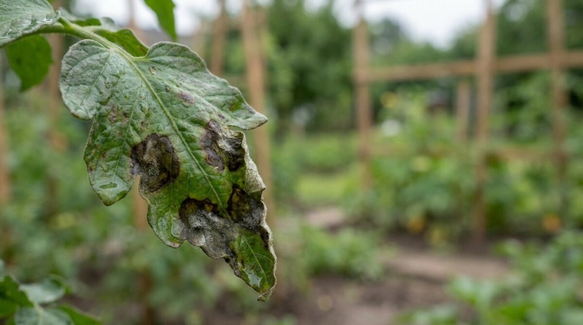 entdecken Sie die bewährte Methode aus den 70ern gegen Kraut- und Knollenfäule im Gemüsegarten ohne moderne Fungizide
