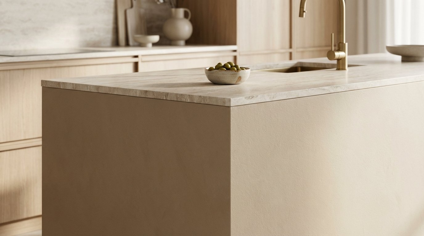 entdecken sie die trendigsten küchenfarben 2026: warme erdtöne und satte grüntöne ersetzen kühle perfektion und setzen neue maßstäbe