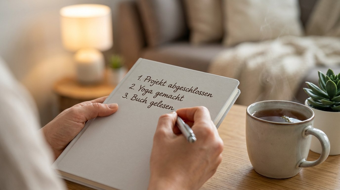 entdecken Sie, wie eine einfache tägliche Gewohnheit unter fünf Minuten Ihr Selbstwertgefühl steigert und Sie glücklicher macht