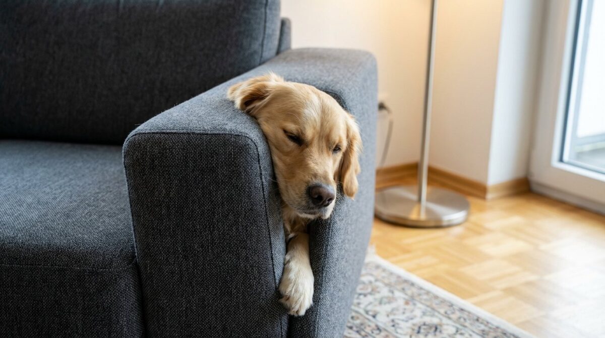 entdecken sie warum ihr hund sich an möbeln reibt und welche gesundheitlichen oder emotionalen probleme dahinter stecken können