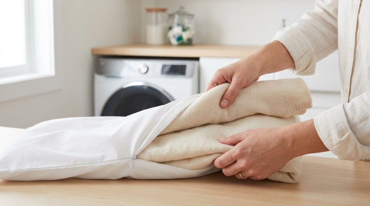 entdecken Sie, wie ein haushaltsgegenstand empfindliche Kleidung schonend reinigt und dabei Reinigungskosten spart