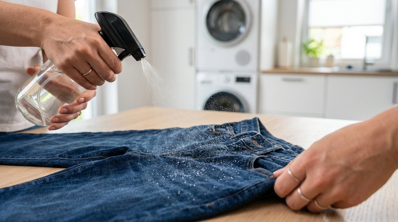 entdecken Sie den genialen Trick, um enge Jeans nach dem Waschen in wenigen Minuten zu weiten und wieder perfekt zu sitzen