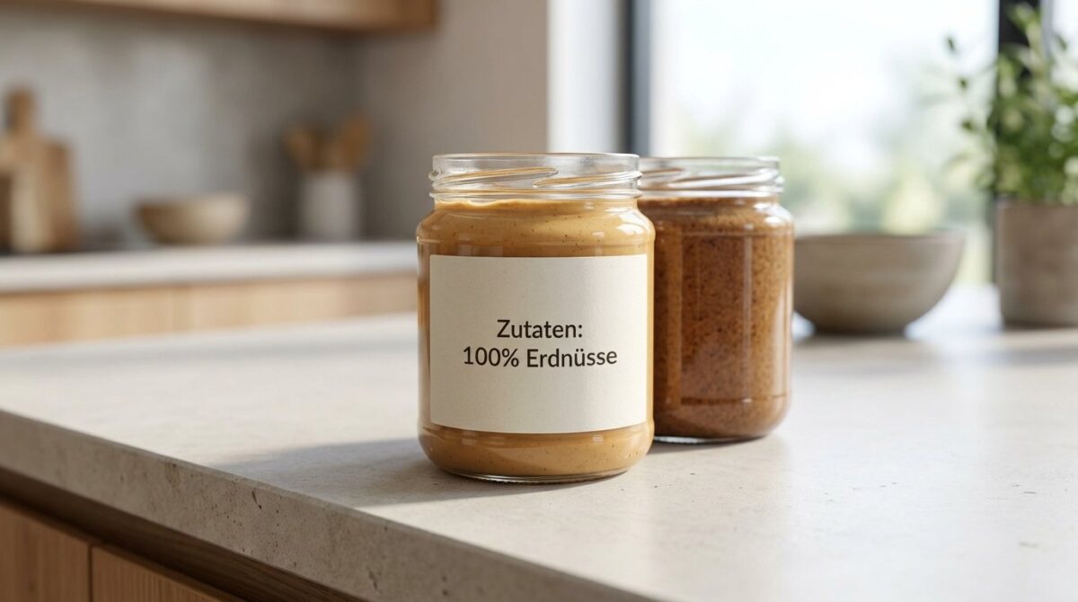 entdecken Sie den Proteinvergleich zwischen Mandelpüree und Erdnussbutter und erfahren Sie, welche Nussbutter wirklich die gesündere Wahl für Ihre Ernährung ist