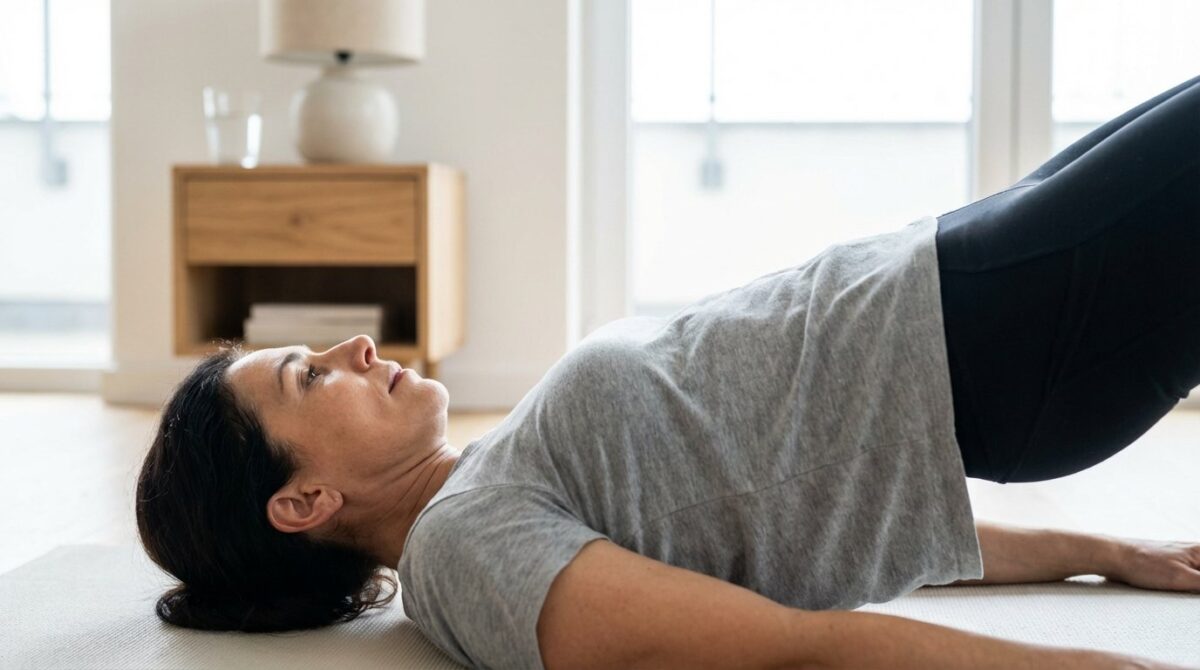 effektive bauchfett-übungen im bett durchführen und gezielt die tiefe bauchmuskulatur trainieren ohne fitnessstudio für sichtbare ergebnisse