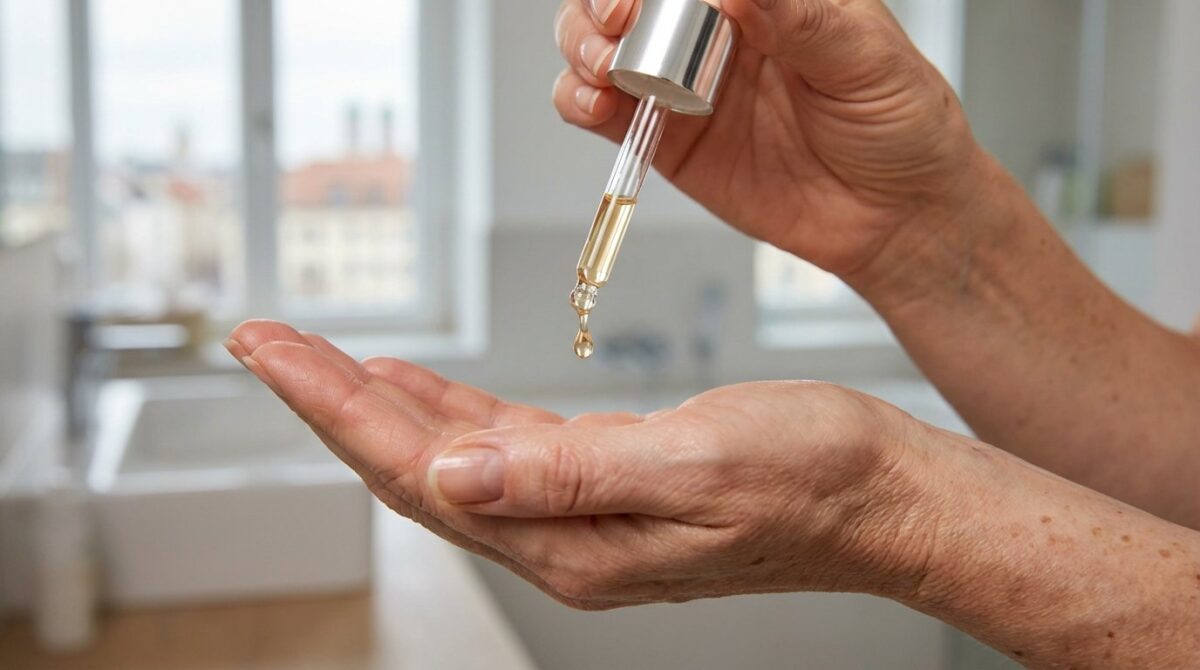 entdecken Sie die revolutionäre Foundation-Formel für reife Haut, die Falten kaschiert und einen natürlichen zweite-Haut-Effekt bietet