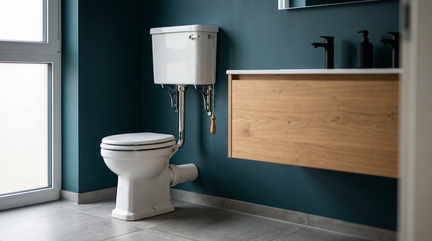 entdecken Sie, wie Innenarchitekten alte WC-Modelle als Trend-Accessoires nutzen und modernen Badezimmern zeitlose Eleganz verleihen