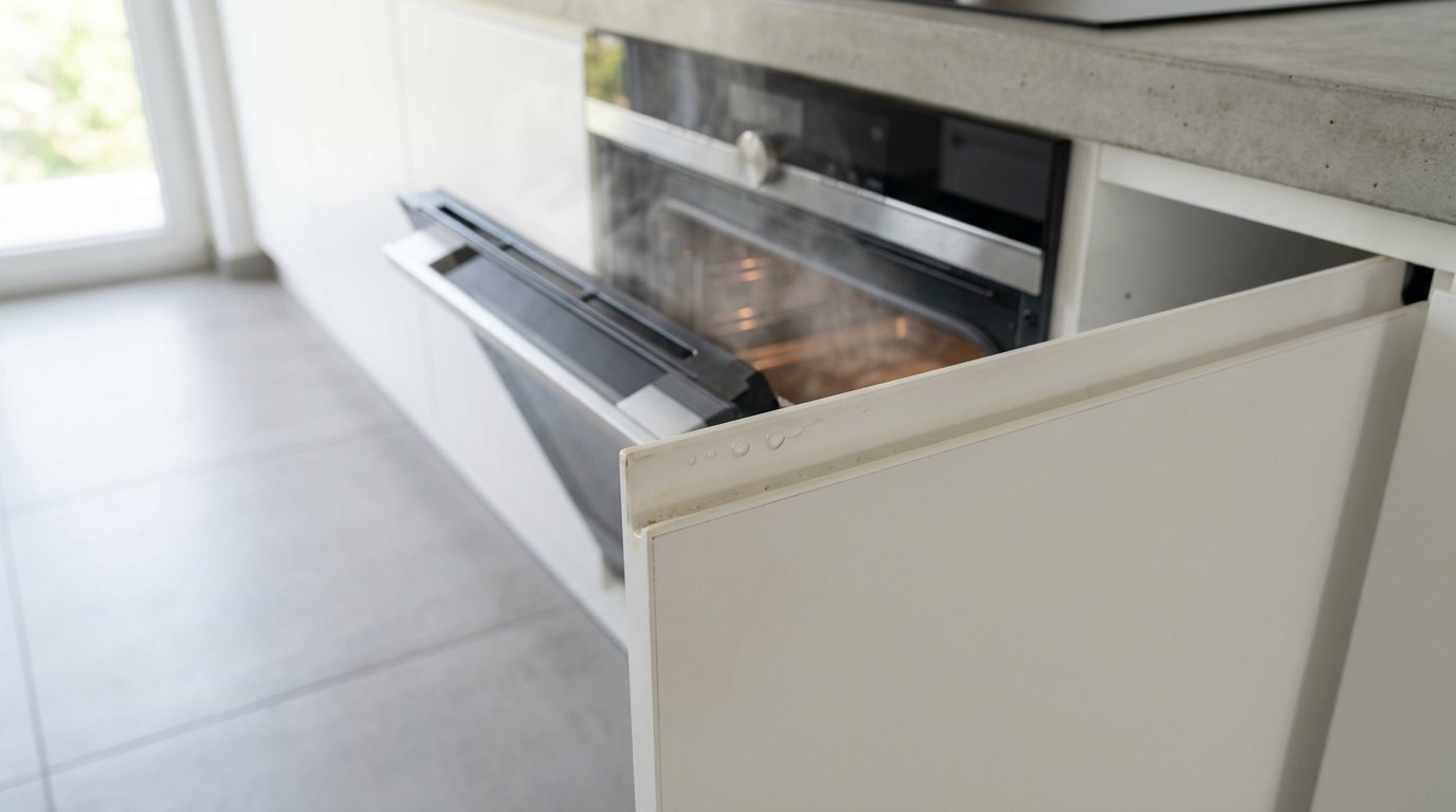 entdecken sie, warum die offene ofentür beim abkühlen ihre küchenmöbel gefährdet und welche besseren alternativen es gibt
