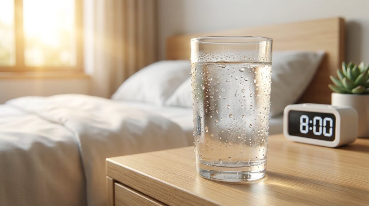 entdecken Sie, wie Wasser trinken nach dem Aufwachen Ihren Stoffwechsel um 30 % aktiviert und die biochemischen Prozesse Ihres Körpers optimiert