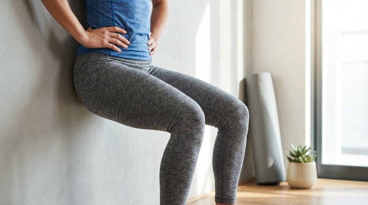 entdecken Sie wie tägliches Wand Pilates in nur 15 Minuten Ihre Taille definiert und tiefe Rumpfmuskeln gezielt trainiert